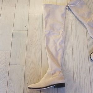 dkny thigh high boots